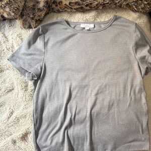 Colsie Gray Crop Top